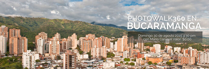 PhotoWalk en Bucaramanga de Fotografía 360